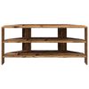 vidaXL HoekTVKast Oud Hout 102x40,5x45cm Bewerkt hout