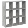vidaXL Kamerscherm / boekenkast 102x29x103,5 cm hout betongrijs