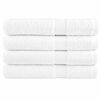 vidaXL Saunadoeken SOLUND 4 st 600 g/m² 80x200 cm wit