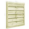 vidaXL Poort 100x100 cm ge&iuml;mpregneerd grenenhout groen