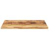 vidaXL Tafelblad rechthoekig 90x80x3,8 cm massief ruw mangohout