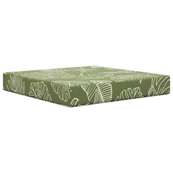 vidaXL Buiten bankkussen 3 pcs Bladontwerp Polyester