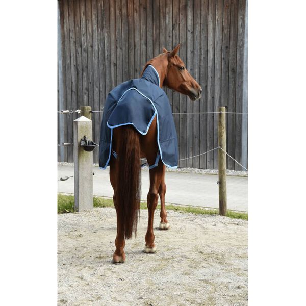 Kerbl Paardendeken RugBe HighNeck 135/185 cm blauw 328665