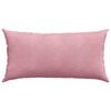 vidaXL Sofa Kussens 2 stuks Roze 80 x 40 cm Cordstof