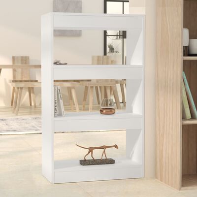 vidaXL Boekenkast/kamerscherm 60x30x103 cm bewerkt hout wit