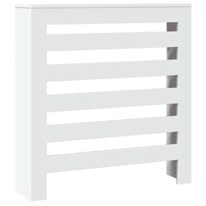 vidaXL Radiatorombouw 78x20x82 cm bewerkt hout wit