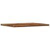 vidaXL Wandschappen 4 st 40x30x1,5 cm bewerkt hout oud houtkleurig