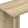 vidaXL Bijzettafel Sonoma Eiken 35 x 25 x 50 cm Bewerkt hout