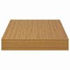 vidaXL Wandplank met opslag 4 pcs Beige 40 x 23,5 x 4 cm Bewerkt hout