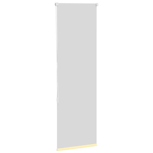 vidaXL Rolgordijn verduisterend 50x175 cm stofbreedte 45,7cm geel