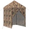 vidaXL Pop-up Gazebo met 4 Zijwanden Bos Camouflage POLYSTER ijzer