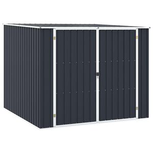 vidaXL Tuinschuur 195x198x159 cm gegalvaniseerd staal antraciet