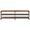vidaXL TV-kast Oud Hout 160 x 30 x 50 cm Gemonteerd hout en ijzer