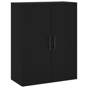 vidaXL Bovenkast 69,5x34x90 cm zwart