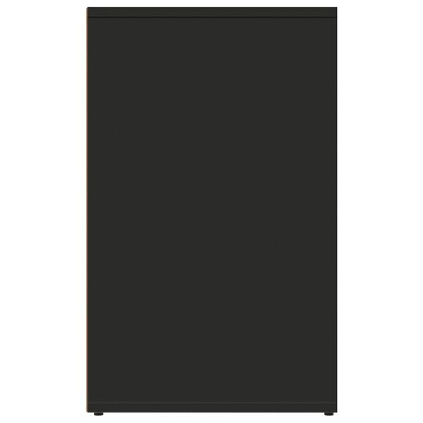 vidaXL Kledingkast 80x40x65 cm bewerkt hout zwart