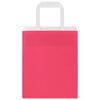 vidaXL Papieren zakken 250 st met hengsels 18x8x22 cm roze