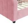 vidaXL Slaapbank 80x200 cm fluweel roze