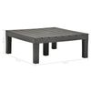 vidaXL Tuintafel 78x78x31 cm kunststof antraciet