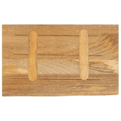 vidaXL Tafelblad met natuurlijke rand 50x40x3,8 cm massief mangohout