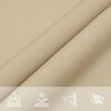 vidaXL Zonnescherm rechthoekig 3x4,5 m oxford stof beige