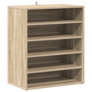 vidaXL Schoenenkast 60x35x70 cm bewerkt hout sonoma eikenkleurig