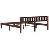 vidaXL Bedframe massief mangohout 160 cm