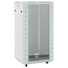 vidaXL Netwerkkast met draaiwieltjes 22U 19" IP20 60x60x120 cm
