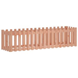 vidaXL Plantenbak verhoogd hekontwerp 200x50x50 cm massief douglashout