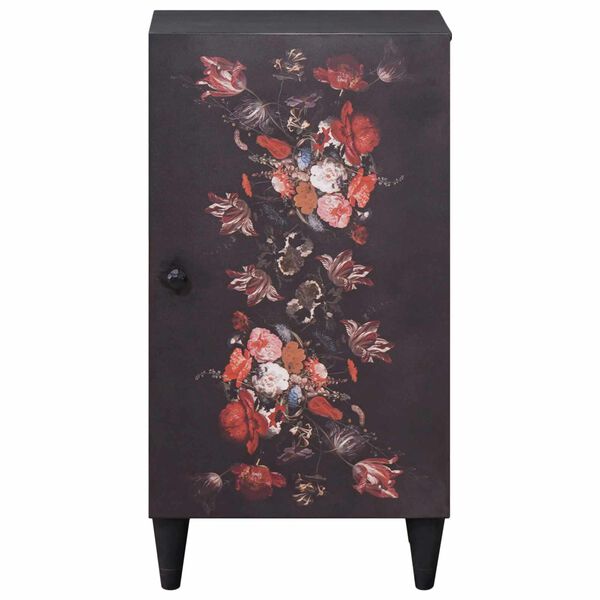 vidaXL Opslagkasten Multikleur 40 x 33,5 x 75 cm Massief Mango Hout