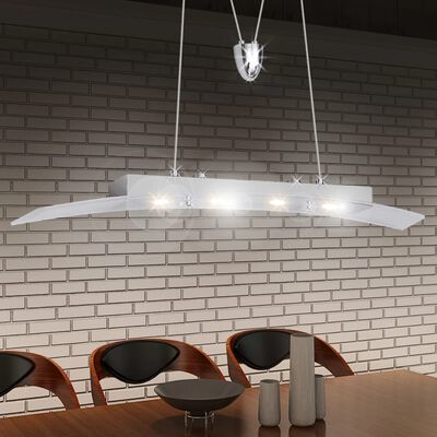 LED hanglamp acryl 80 cm 4 x 5 W (warm wit)