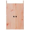 vidaXL Keukendeur 2 pcs Bruin 50 x 9 x 82 cm massief douglas
