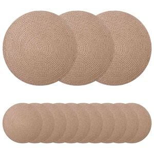 vidaXL Jute placematten 50 st Naturel 100% Tossa Jute