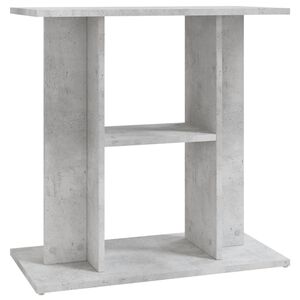 vidaXL Aquariumstandaard Betongrijs 60x30x60 cm Bewerkt hout