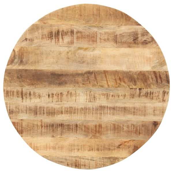 vidaXL Tafelblad rond 15-16 mm 40 cm massief mangohout