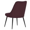 vidaXL Eetkamerstoelen 2 st stof paars