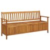 vidaXL Tuinopbergbank 170 cm massief acaciahout