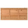 vidaXL Tafelblad rechthoekig 220x100x4,2 cm eikenhout lichtbruin