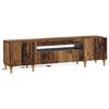 vidaXL LED tv-meubel ALKMAAR 153 x 35 x 43 cm Oud hout Bewerkt hout