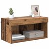 vidaXL TV-kast Wandgemonteerd Oud Hout 60 x 30 x 30 cm Bewerkt hout