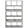 vidaXL Boekenkast 100x33x156,5 cm bewerkt hout betongrijs