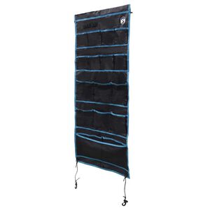 vidaXL Opslagtas met opslag Zwart en Blauw 125 x 48 cm Oxford