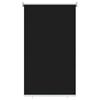 vidaXL Rolgordijn voor buiten 65(B)x230(H) cm HDPE zwart