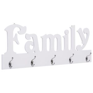 vidaXL Wandkapstok FAMILY 74x29,5 cm