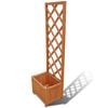 vidaXL Plantenbak met klimrek 40x30x135 cm
