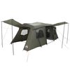 vidaXL 3-persoons 3-persoons Legergroen 185T Polyester met PU Coating