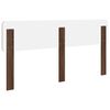 vidaXL Hoofdbord Bruin Eiken 200 cm Bewerkt hout