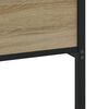 vidaXL Bedframe zonder matras hout sonoma eikenkleurig 120x190 cm