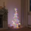 vidaXL Kerstboom met 100 LED Multikleur 120 cm Acryl