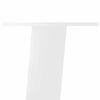 vidaXL Salontafelpoten 4 st 30 cm staal wit