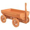 vidaXL Wagen decoratief 70x43x54 cm massief vurenhout